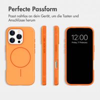 imoshion Color Backcover mit Thin MagSafe Ring Apple iPhone 16 Pro - Orange