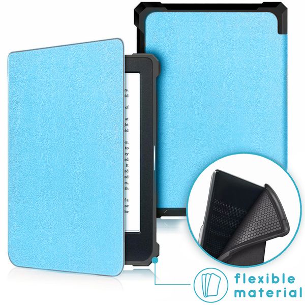 imoshion Slim Soft Case Klapphülle Kobo Nia - Hellblau