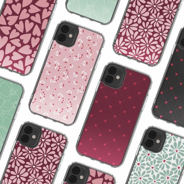 imoshion Design Hülle Apple iPhone 11 - Berries Blush