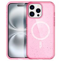 imoshion Sparkle Back Cover mit MagSafe für das iPhone 16 Pro Max - Rosa