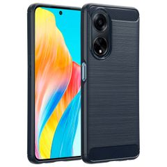 imoshion Brushed Back Cover Oppo A98 - Dunkelblau