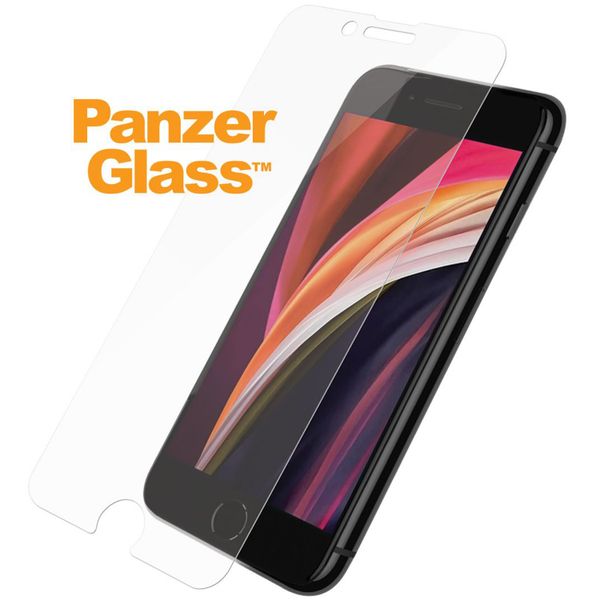 PanzerGlass Antibakterieller Screen Protector für das Apple iPhone SE (2022 / 2020)/8 /7 /6(s)