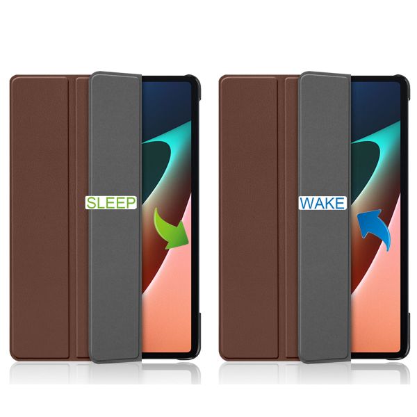 imoshion Trifold Klapphülle Xiaomi Pad 5 / 5 Pro - Braun