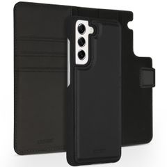 Accezz Premium Leather 2 in 1 Wallet Bookcase Samsung Galaxy S21 FE - Schwarz