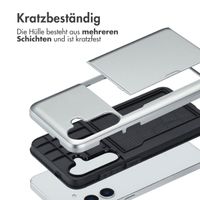 imoshion Backcover mit Kartenfach Samsung Galaxy S25 Plus - Grau