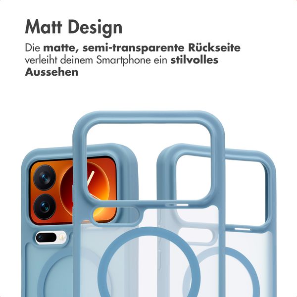imoshion Color Guard Back Cover mit MagSafe Xiaomi 17 Pro Max - Hellblau