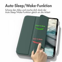 imoshion Magnetic Klapphülle Apple iPad Pro 11 (2022 / 2021 / 2020 / 2018) - Dunkelgrün