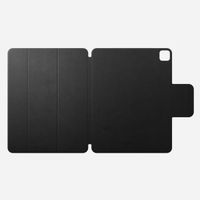 Nomad Leather Folio case Apple iPad Air 13 Zoll (2025) M3 / (2024) M2 / iPad Pro 12.9 (2018/2020/2021/2022) - Schwarz