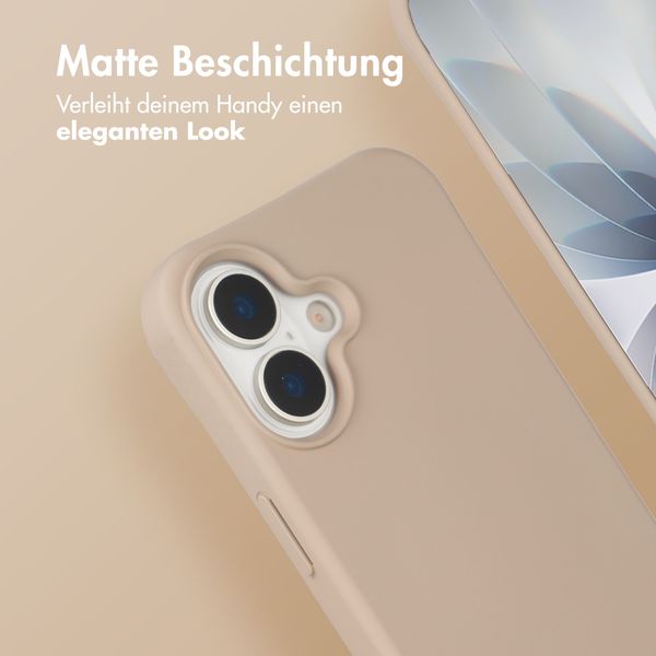 imoshion Color Backcover mit abnehmbarem Handykette und MagSafe Apple iPhone 17 - Nude
