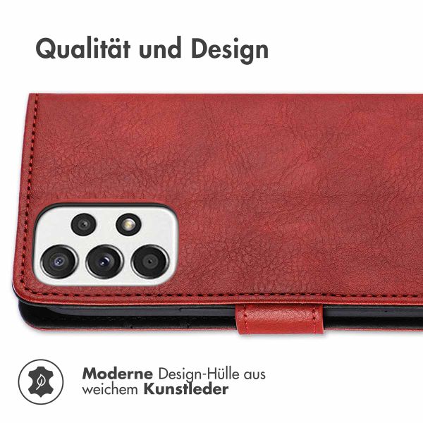 imoshion Luxuriöse Klapphülle Samsung Galaxy A53 - Rot