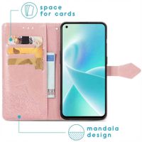 imoshion Mandala Klapphülle OnePlus Nord 2T - Rosé gold