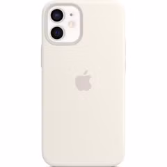 Apple Silikon-Case MagSafe Apple iPhone 12 Mini - White