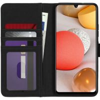imoshion Luxuriöse Klapphülle Samsung Galaxy A42 - Schwarz