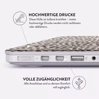 Burga Hardshell Hülle Apple MacBook Pro 14 Zoll (2021 / 2023 M3 chip / 2024 M4 chip / 2025 M5 chip) - Almond Latte