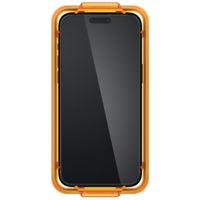 Spigen AlignMaster Full Cover Screen Protector 2-Pack für das Apple iPhone 15 Pro Max - Schwarz