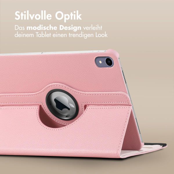 imoshion 360° drehbare Klapphülle Apple iPad Mini 7 (2024) / iPad Mini 6 (2021) - Rosa