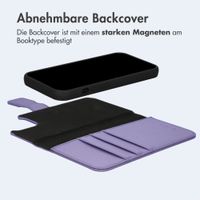 imoshion Herausnehmbare 2-in-1 Luxus-Bookcase Apple iPhone 14 - Violett
