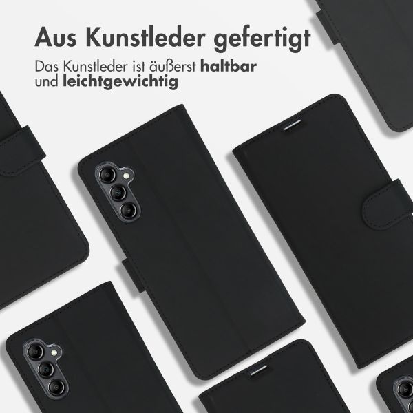 Accezz Wallet TPU Klapphülle Samsung Galaxy A14 (5G/4G) - Schwarz
