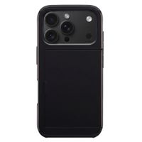 imoshion Backcover mit Kartenfach Apple iPhone 18 Pro Max / 17 Pro Max - Schwarz