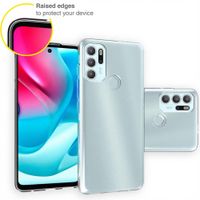 Accezz Clear TPU Backcover Motorola Moto G60s - Transparent