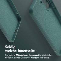 imoshion Color Back Cover mit MagSafe für das Samsung Galaxy S25 Plus - Dunkelgrün