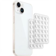 Selencia ﻿2er-Pack Telefonhalter Saugnapf - Weiß