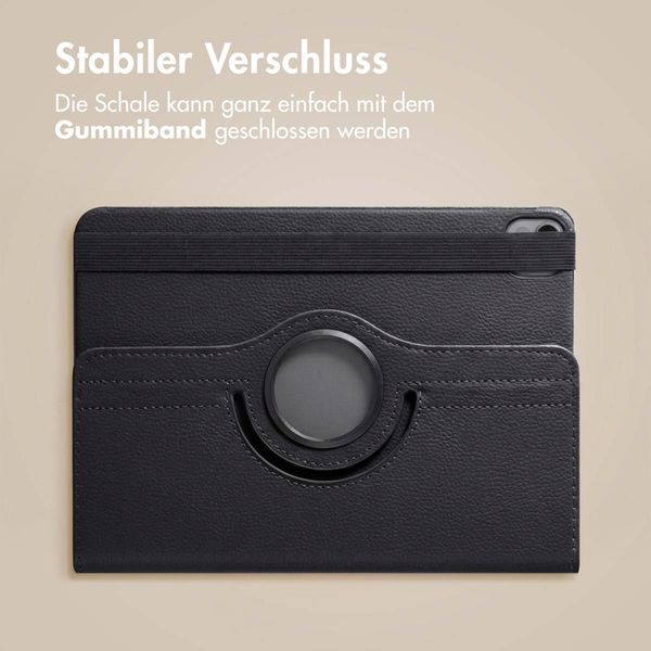 imoshion 360° drehbare Klapphülle Apple iPad Air 11 Zoll (2026) M4 / (2025) M3 / (2024) M2 / Air 5 (2022) / Air 4 (2020) / Pro 11 (2018/2020) - Schwarz