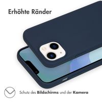 imoshion Color TPU Hülle für das Apple iPhone 14 - Dunkelblau
