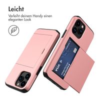 imoshion Backcover mit Kartenfach Apple iPhone 14 Pro - Rosé gold