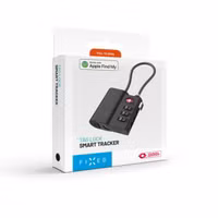 Fixed Tag Lock mit Apple Find My Unterstützung - TSA Reiseschloss für den Koffer - Schwarz