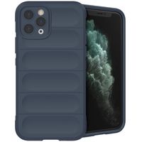 imoshion EasyGrip Back Cover für das iPhone 11 Pro - Dunkelblau