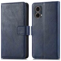 imoshion Luxuriöse Klapphülle Motorola Moto G85 - Dunkelblau