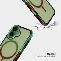 Selencia Gradient MagSafe Back Cover Apple iPhone 17 - Grün / Braun