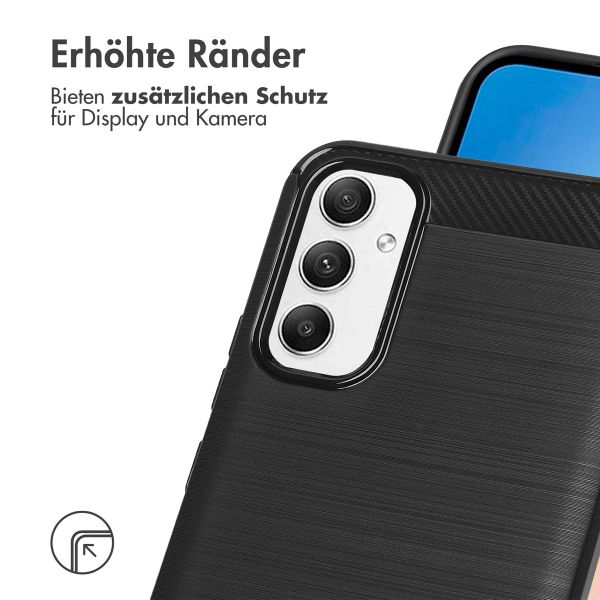 imoshion Brushed Back Cover Samsung Galaxy A34 (5G) - Schwarz