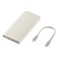 Samsung Galaxy Battery Pack 10.000 mAh - Super Fast Charging 25W - 2x USB-C - Beige