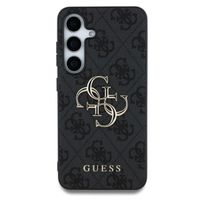 Guess 4G Metal Logo Back Cover Samsung Galaxy S25 - Schwarz
