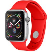 imoshion Silikonband für das Apple Watch Series 1 bis 11 / SE / Ultra (44/45/46/49 mm) - Rot