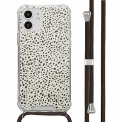 imoshion Design Hülle mit Band Apple iPhone 12 (Pro) - Desert Dots