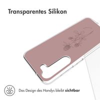 imoshion Design Hülle für das Samsung Galaxy S23 Plus - Floral Pink