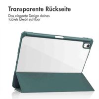 imoshion Trifold Hardcase Klapphülle Apple iPad Air 11 Zoll (2026) M4 / (2025) M3 / (2024) M2 / Air 5 (2022) / Air 4 (2020) - Grün