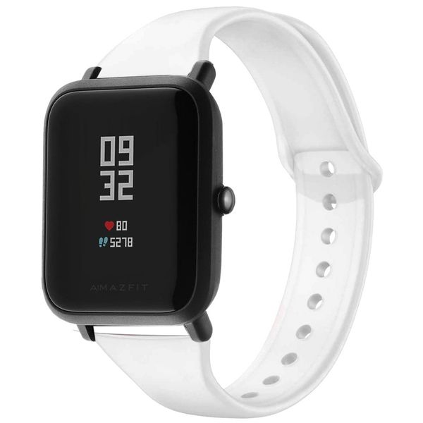 imoshion Silikonband für die Amazfit GTS / BIP - Weiß