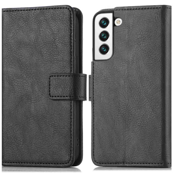 imoshion Luxuriöse Klapphülle Samsung Galaxy S22 Plus - Schwarz