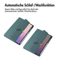 imoshion Trifold Hardcase Klapphülle Samsung Galaxy Tab S11 Ultra - Grün