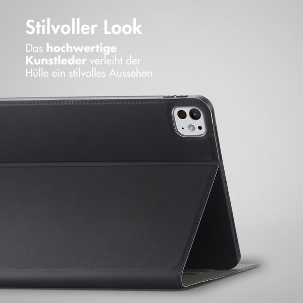 Accezz Classic Klapphülle Apple iPad Pro 13 (2025) M5 / (2024) M4 - Schwarz