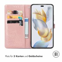 imoshion Mandala Klapphülle für das Honor 90 Pro - Rose Gold