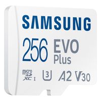 Samsung EVO Plus microSD 2024 - 265GB - Inklusive SD-Adapter - UHS-I/U3/Full HD/4K UHD