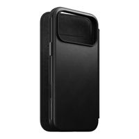 Nomad Modern Leather Folio Klapphülle Apple iPhone 17 Pro Max - Schwarz