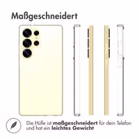 Accezz Clear TPU Backcover Samsung Galaxy S25 Ultra - Transparent