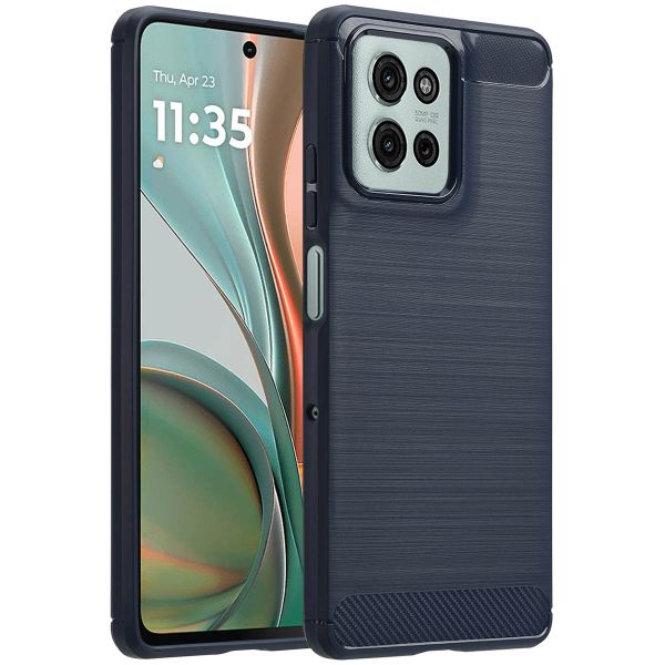 imoshion Brushed Back Cover für das Motorola Moto G75 5G - Dunkelblau