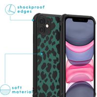 imoshion Design Hülle mit Band für das iPhone 11 - Panther Illustration